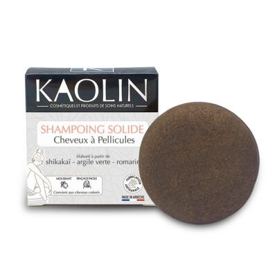 shampoing solide cheveux à pellicules - Kaolin Cosmétiques